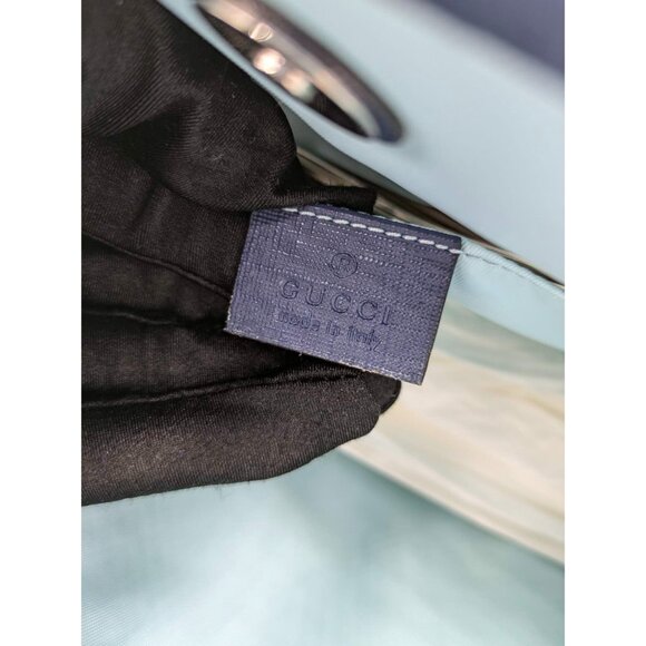 Gucci Coated Canvas Strawberry Stars Childrens Tote Red White Blue - Picture 8 of 9